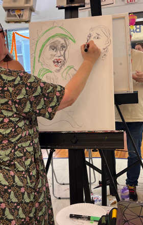 Suzanne Werder · AB2986-1-5 · Round 1 Easel 5