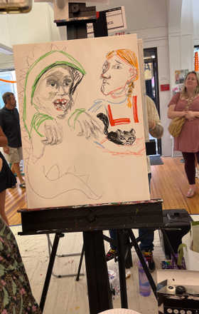 Suzanne Werder · AB2986-1-5 · Round 1 Easel 5