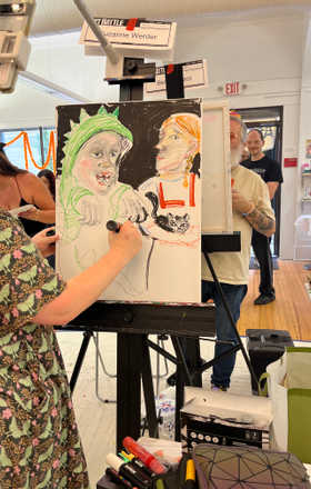 Suzanne Werder · AB2986-1-5 · Round 1 Easel 5