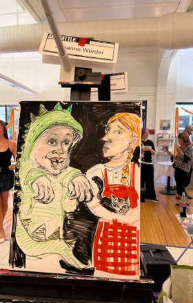 Suzanne Werder · AB2986-1-5 · Round 1 Easel 5
