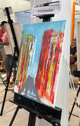 Scott Kowalski · AB2986-2-3 · Round 2 Easel 3