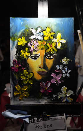Pravee · AB2994-1-5 · Round 1 Easel 5