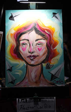 Heather CarGio · AB2994-2-6 · Round 2 Easel 6