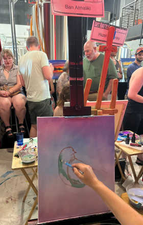 Ban Almaliki · AB2997-2-1 · Round 2 Easel 1