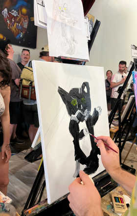 Ben Brown · AB2997-2-4 · Round 2 Easel 4