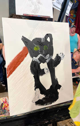 Ben Brown · AB2997-2-4 · Round 2 Easel 4