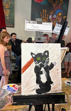 Ben Brown · AB2997-2-4 · Round 2 Easel 4
