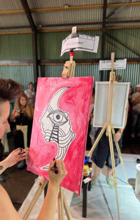 Alex Covert · AB2998-1-4 · Round 1 Easel 4