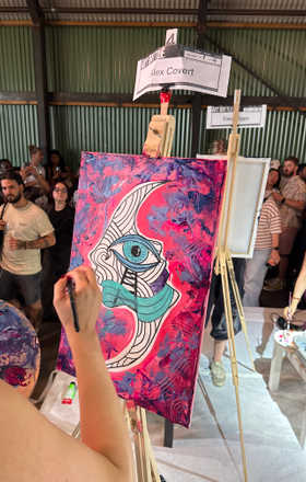 Alex Covert · AB2998-1-4 · Round 1 Easel 4