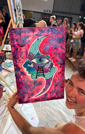 Alex Covert · AB2998-1-4 · Round 1 Easel 4