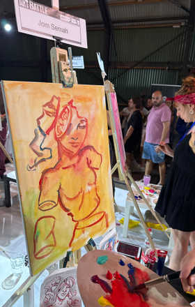 Jom Semah · AB2998-2-3 · Round 2 Easel 3