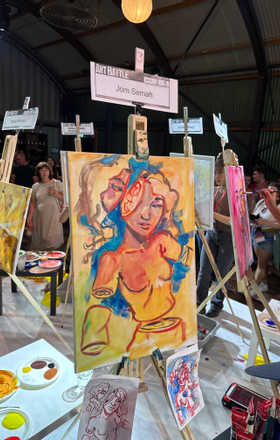 Jom Semah · AB2998-2-3 · Round 2 Easel 3