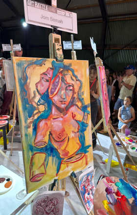 Jom Semah · AB2998-2-3 · Round 2 Easel 3