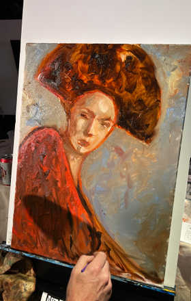 James Roney · AB3002-1-5 · Round 1 Easel 5