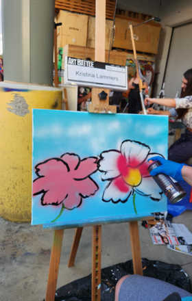 Kristina Lammers · AB3004-1-2 · Round 1 Easel 2