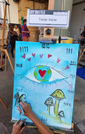 Tanje Irene · AB3004-1-3 · Round 1 Easel 3