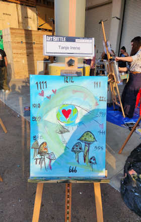 Tanje Irene · AB3004-1-3 · Round 1 Easel 3