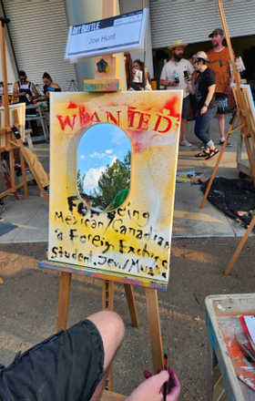 Joe Hunt · AB3004-1-4 · Round 1 Easel 4