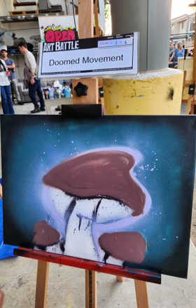 Doomed Movement · AB3004-1-6 · Round 1 Easel 6