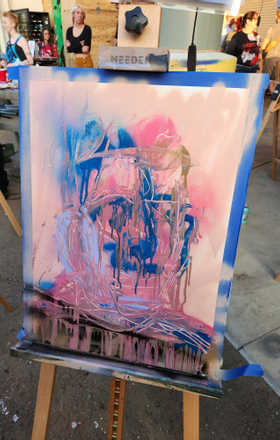 Nick Noyes · AB3004-2-3 · Round 2 Easel 3