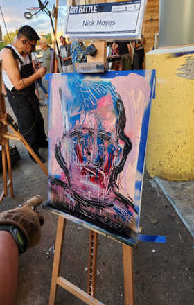 Nick Noyes · AB3004-2-3 · Round 2 Easel 3