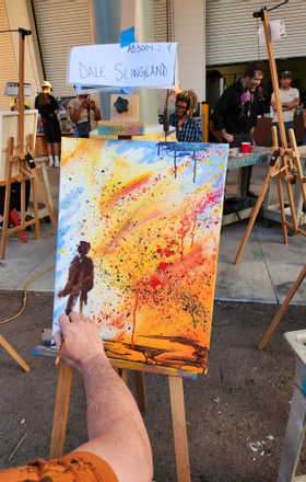Dale Slingland · AB3004-2-4 · Round 2 Easel 4
