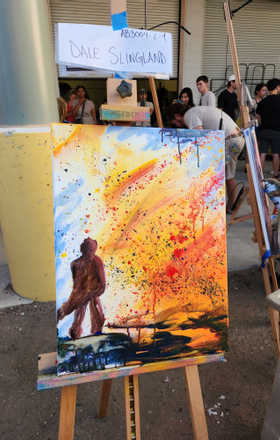 Dale Slingland · AB3004-2-4 · Round 2 Easel 4
