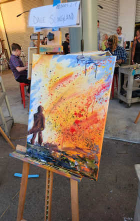 Dale Slingland · AB3004-2-4 · Round 2 Easel 4