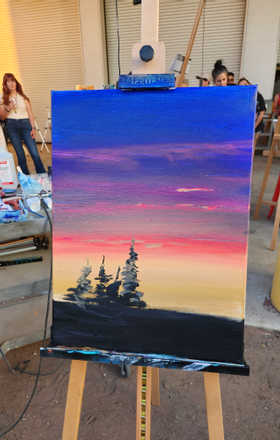 Mauricio Sandoval · AB3004-2-5 · Round 2 Easel 5