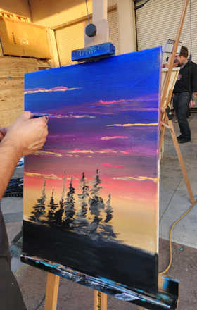 Mauricio Sandoval · AB3004-2-5 · Round 2 Easel 5