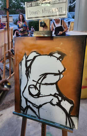 Doomed Movement · AB3004-3-1 · Round 3 Easel 1