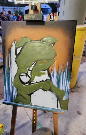 Doomed Movement · AB3004-3-1 · Round 3 Easel 1