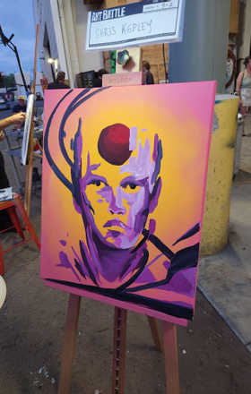 Chris Kepley · AB3004-3-2 · Round 3 Easel 2