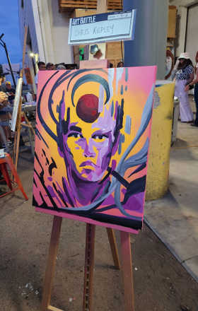 Chris Kepley · AB3004-3-2 · Round 3 Easel 2