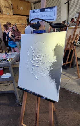 Mauricio Sandoval · AB3004-3-3 · Round 3 Easel 3