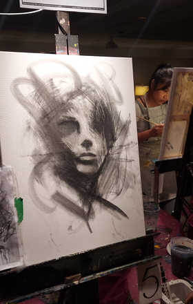 Kim Baltzer · AB3007-1-5 · Round 1 Easel 5