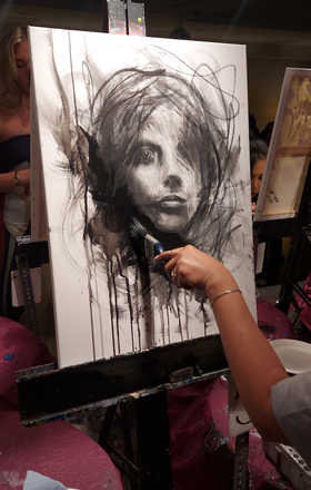 Kim Baltzer · AB3007-1-5 · Round 1 Easel 5