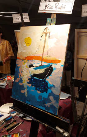 Kris Rudic · AB3007-2-6 · Round 2 Easel 6