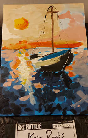 Kris Rudic · AB3007-2-6 · Round 2 Easel 6