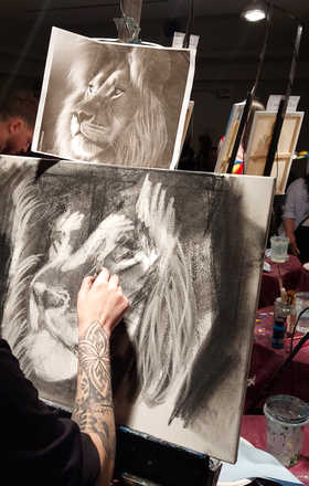 Zoey Russell · AB3007-2-7 · Round 2 Easel 7