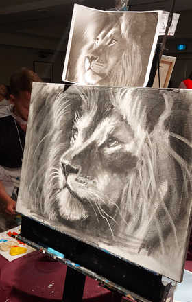 Zoey Russell · AB3007-2-7 · Round 2 Easel 7