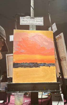 Mary Garoutte · AB3011-1-7 · Round 1 Easel 7