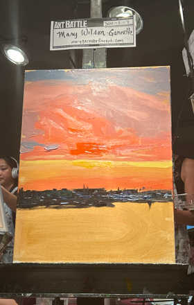 Mary Garoutte · AB3011-1-7 · Round 1 Easel 7