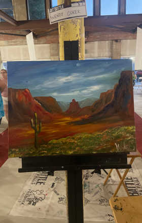 Wendy Coker · AB3012-3-2 · Round 3 Easel 2