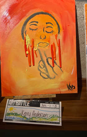 Kerry Anderson · AB3014-1-3 · Round 1 Easel 3