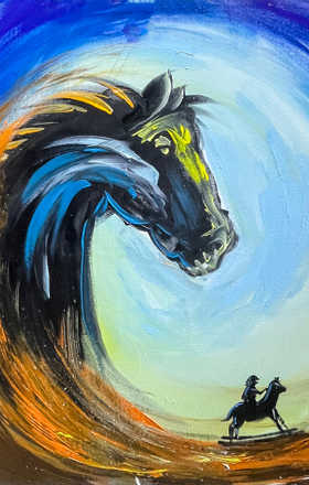 Luke the painter sample work