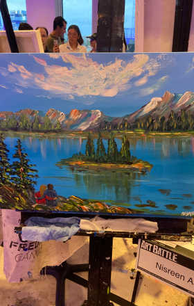 Nisreen Askar · AB3021-2-3 · Round 2 Easel 3