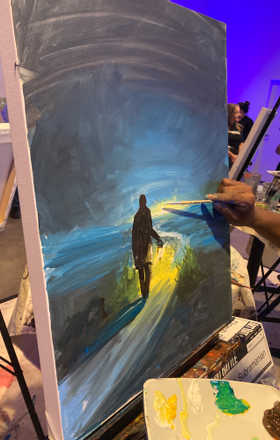 Dinesh Subramanian · AB3021-2-4 · Round 2 Easel 4