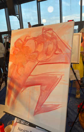Narvicto DeJesus · AB3025-1-1 · Round 1 Easel 1