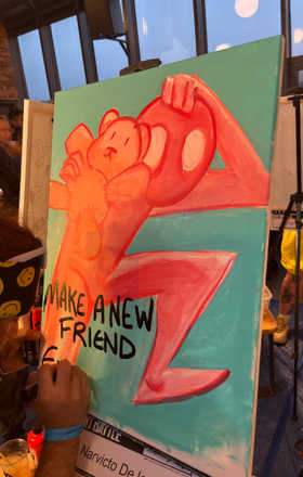 Narvicto DeJesus · AB3025-1-1 · Round 1 Easel 1